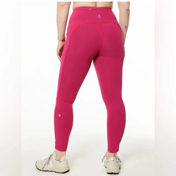 Lululemon X SoulCycle Swift Speed High-Rise Tight size 4 in Sonic Pink. - Picture 1 of 11